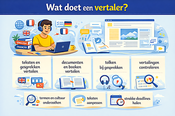 Wat doet een vertaler